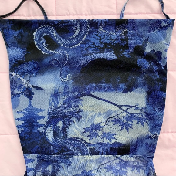 dragon mesh bodysuit - Picture 4 of 4